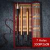 Bamboo Calligraphy Pen Curtain Large Capacity Pen Case High Quality Stationery Organizer  Students