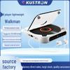 Compact Bluetooth CD Player with Speaker for English Audio Albums