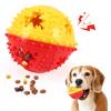 Leaking Food Balls Dog Chew Toys Sound Ball Cleaning Teeth Toys Grinding Teeth Toy Pet Products