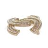 CHANEL  Brooch gold metal/Rhinestone Women