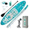 FunWater NEW TIKI SUPFW04A Inflatable Stand Up Paddle Board 10.6'' Long 33' Wide 6' Thick