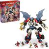 Игрушка LEGO Ninjago Комбинация Драконов Ультра Механический Костюм, Подарок на День Рождения, Конструктор, для Мальчиков и Девочек, Возраст 9, 10 и 11 лет, Ученик Начальной Школы