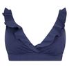 Ralph Lauren Womens/Ladies Ruffled V Neck Bikini Top