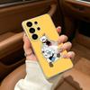 Милый чехол для телефона CupHead и MugMan для Samsung S25, S24, S21, S22, S23, S30, Ultra, S20, Plus, Fe, Lite Прозрачный чехол