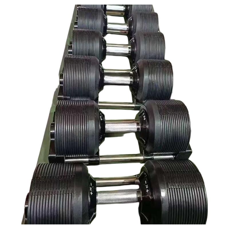 KEENARMOR Adjustable Cast Iron Dumbbell for Strength Training