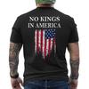 No Kings In America,  American Flag Vintage No Kings ON BACK Unisex T-Shirt