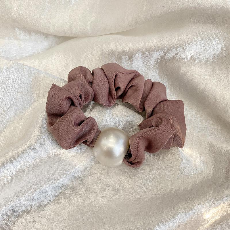 Женская эластичная резинка-скранчи со стразами, леопардовая, кофейная и черная