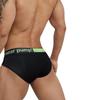 Men's Low-Rise Laser Gradient Briefs - Breathable Modal with U-Convex Pouch and Hip-Lifting Design