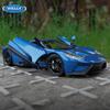 ВЕЛЛИ 1:24 2017 Ford GT Alloy Sports Car Model Simulation Diecasts Metal Racing Car Vehicles Model Collection Children Toy Gift