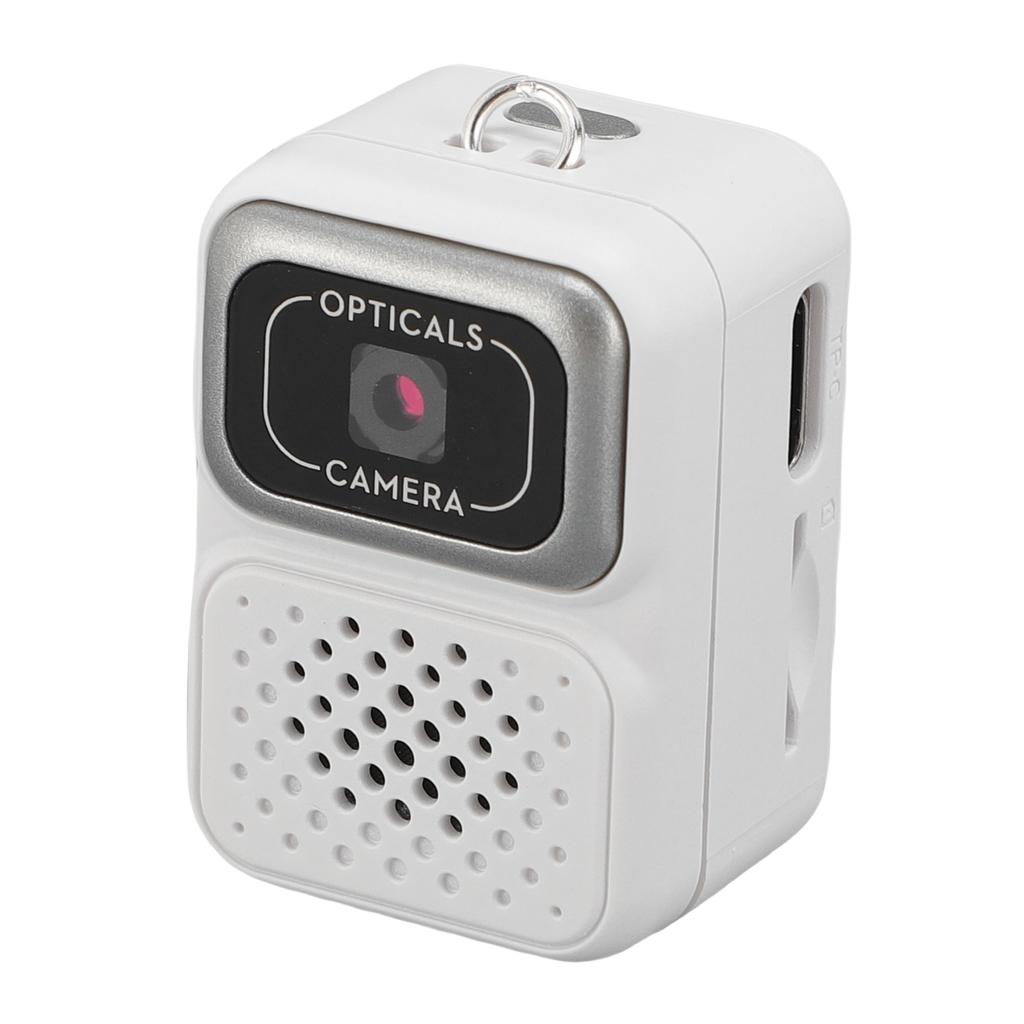 Keychain Camera 0.96 Inch Display 150 Mins Battery Life Keychain Photo Video Camera with Filters for Cycling