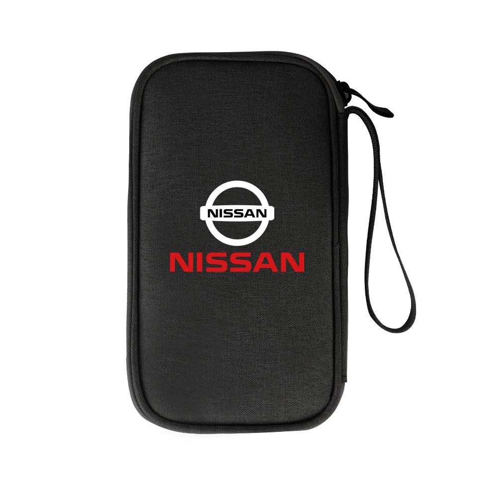 CGCBZC1 Car Storage Pocket Multi-use Organizer Box Phone Key Stowing Tidying Bags For Nissan Nismo Almera Tiida Sunny QASHQAI Skyline