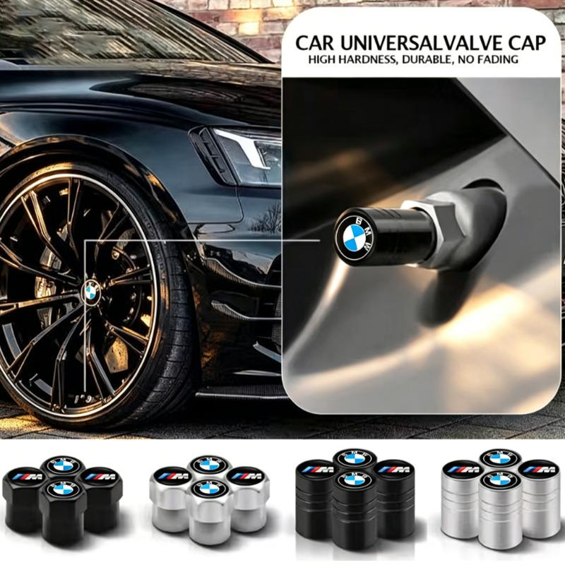 4Pcs Car Wheel Air Stem Cover Tire Valve Dustproof Caps For BMW E92 E38 E60 G80 G07 G42 G14 G15 G16 F82 X5 X3 M2 M3 M4 M5 M6 M7 GMWBX1