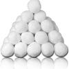 20pcs/50pcs- 2 Inch Indoor Snowball Fight Balls- Artificial Snowballs For Outdoor Snow Fight And Christmas Tree Decoration, Christmas And New Year's