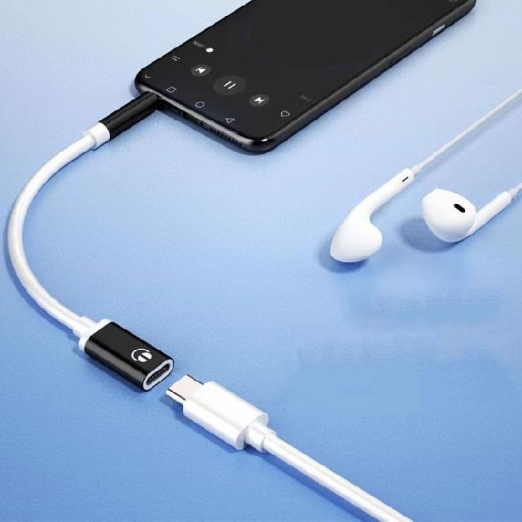 3.5mm Male to Type C Female Headphone Jacks Adapter USB C to Auxs Sound Cable Cord for Phone 15 Plus15