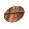 Деревянная крышка для горшка с большой ручкой 29x29x1,6 см, защищающая от брызг масла, термостойкая, сохраняющая пар, для азиатской кухни, теплая