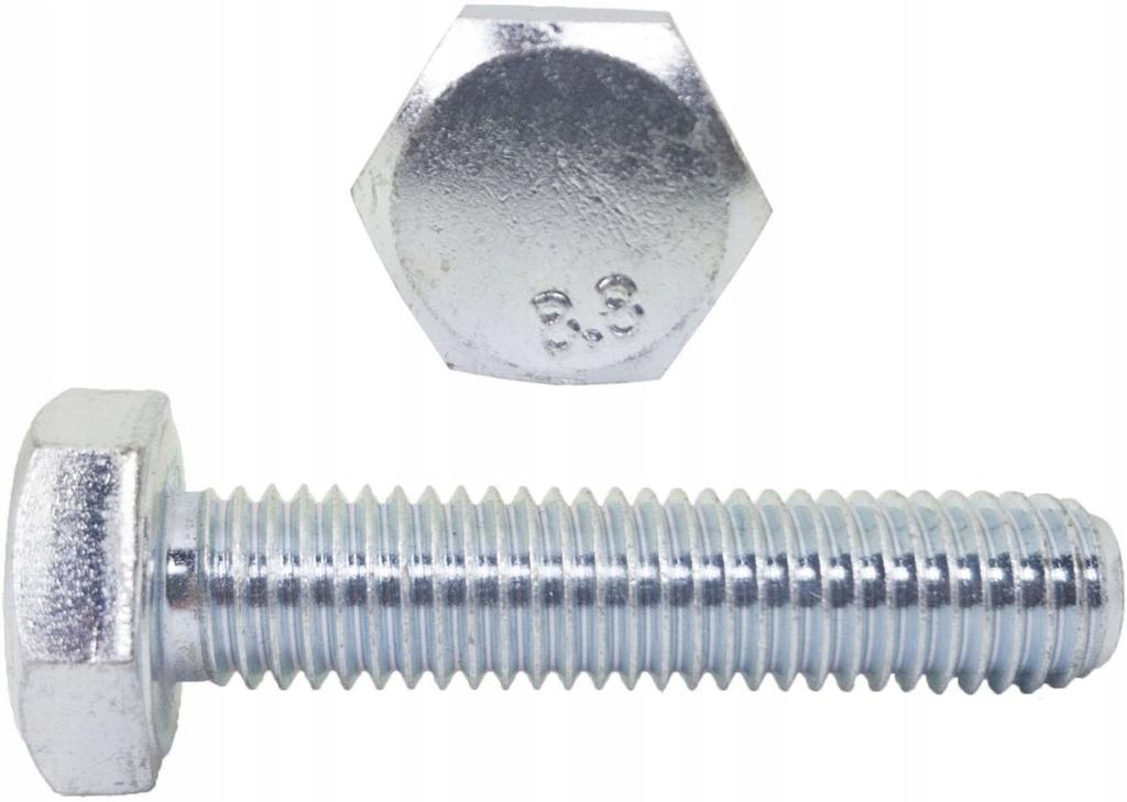 M10X20 Screws 6-Angled Head 8.8 Galvanized Din 933 200 Pcs