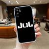 RE41 Julien Mari Jul Transparent Phone Case for Motorola Moto Edge 20 30 40 50 S30 Fusion Ultra Pro Neo Lite + G200 G23