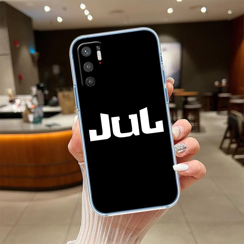RE41 Julien Mari Jul Transparent Phone Case for Motorola Moto Edge 20 30 40 50 S30 Fusion Ultra Pro Neo Lite + G200 G23