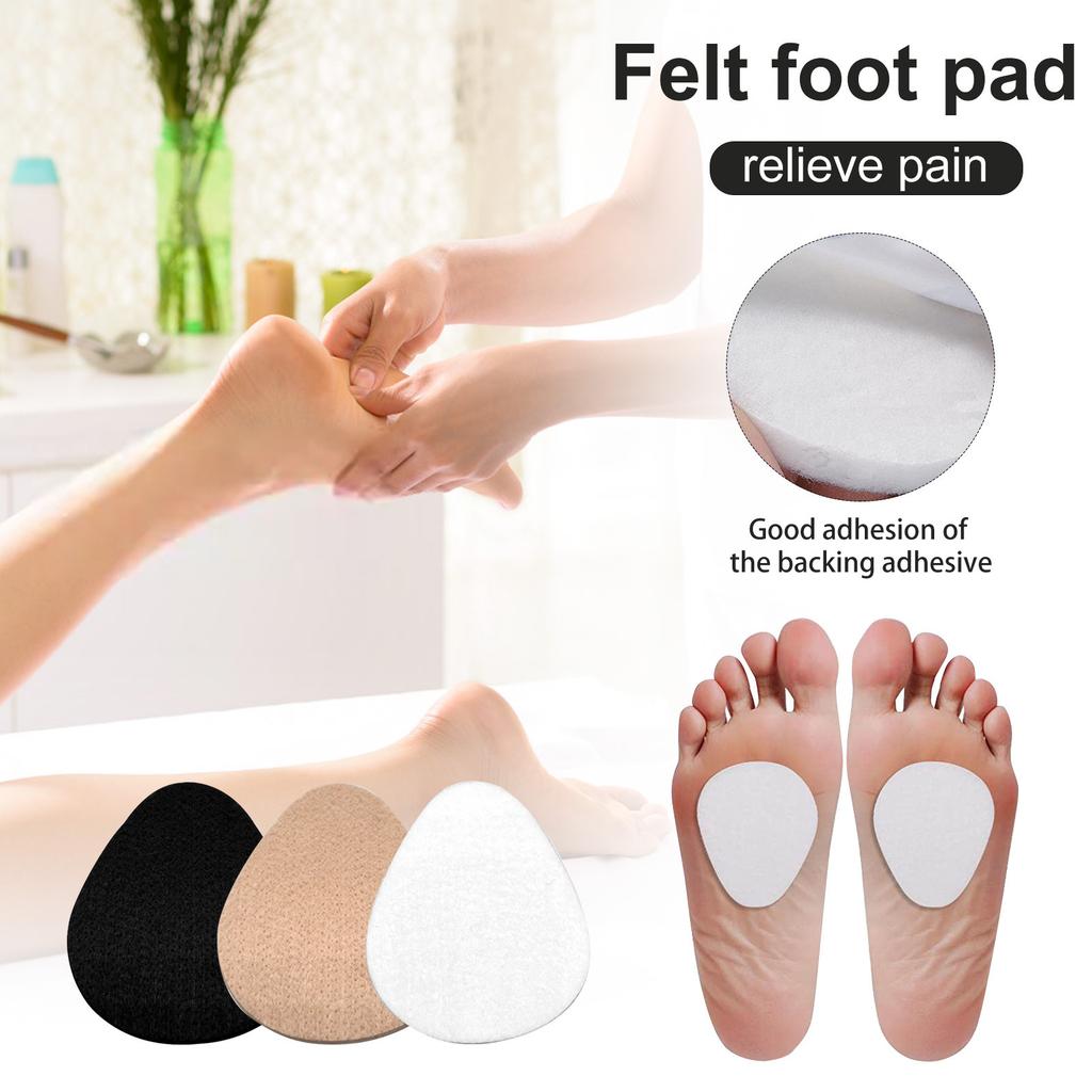 Metatarsal Feet Pads Insert Pads Ball Of Foot Cushion Pain Relief Forefoot Support Adhesive Foam Foot Cushion Pad