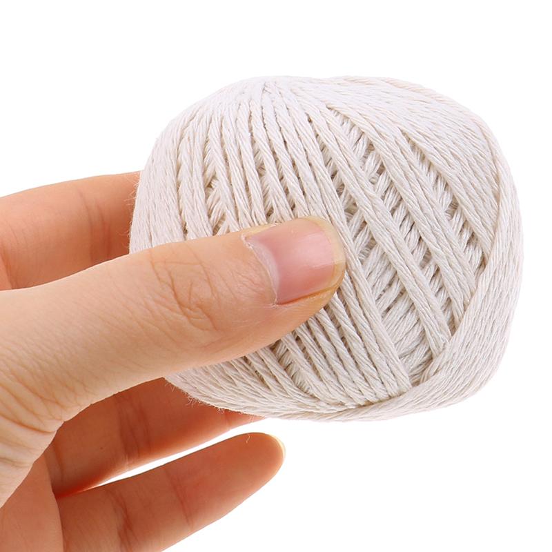 1 рулон хлопчатобумажного шпагата мясника длиной 229 футов, связывающий веревку для мяса индейки и барбекю