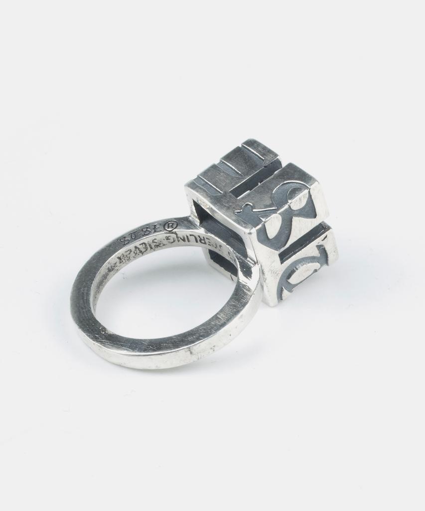 Sheen666 Bonus Series Square Silver Ring (Type B)