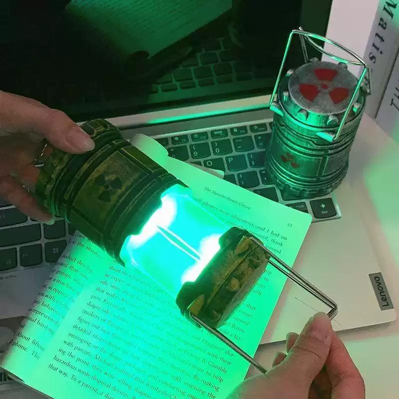 Мини Ручной Фонарь Ядерного Реактора Игрушка Симуляция Подсветка Апокалипсис Нажимной Свет Креативный Оригинальный Подарок Портативная Светящаяся Лампа