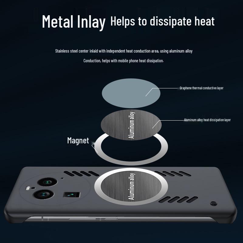 Universal Anti-drop Magnetic Phone Case for OPPO K11X/Realme 11/FIND X7 Pro