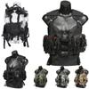 QQs Multifunctional Outdoor Vest Tactical Men's Vest Sports Tactical Vest Field Camouflage Training Vest Men's Vest