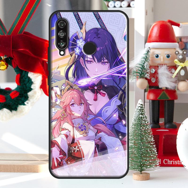 Чехол для Huawei Nova 7i 8i 11i 12i 12s Y73 Y70 Y90 Y60 Y72 Y61 Y91 9 10 SE P30 Pro P40 Lite с изображением Баала из игры Genshin Impact