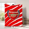 Around The World Cup Flannel Blanket Print Football Club Team Logo Comfortable Blanket Small Blanket
