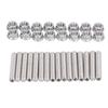 Exhaust Manifold Stud Nuts Kit N811313S431 304 Stainless Steel for FORD 4.6 and 5.4 LITER V8 Engine