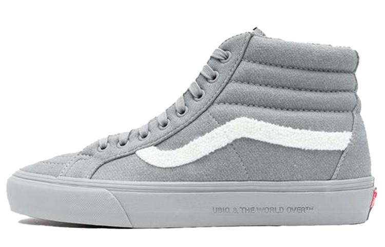 Vans Ubiq X Vans SK8 HI Кроссовер Классические Повседневные Обувь для Скейтбординга Серый VN0A4BVH05C