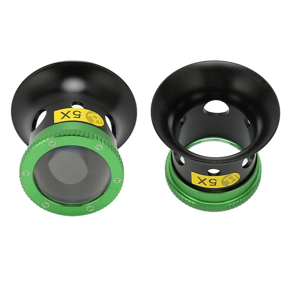 5X/10X/15X/20X Magnification Eye Loupe High Hardness Jewelers Loupe Gems Inspection
