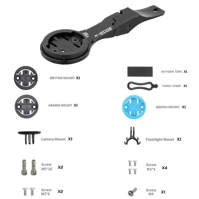 Aluminum Alloy Computer Mount For Syncros Fraser or Creston iC cockpits Computer Mount Gopro/Garmin/Bryton/Wahoo Mount