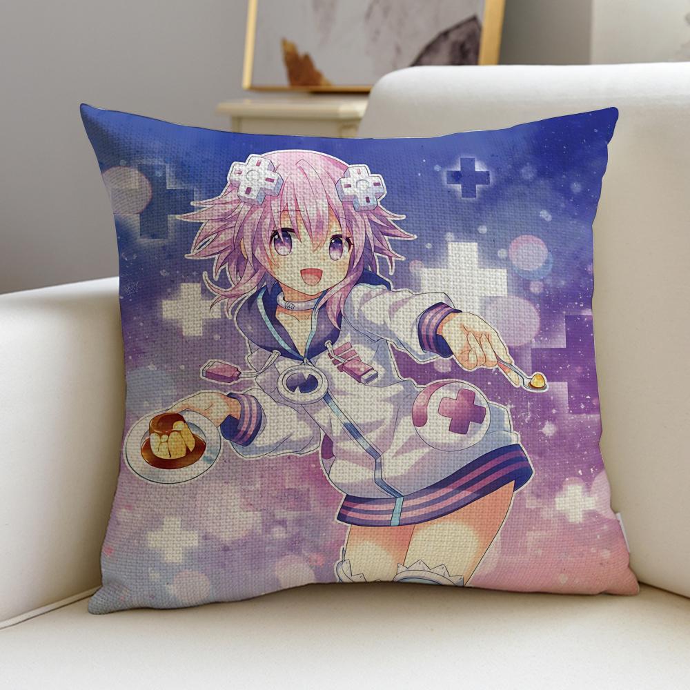 Чехол для подушки Hyperdimension Neptunia Мягкие Декоративные Квадратные Чехлы для Подушек x x Наволочки для Дивана Кушетки Дома Спальни