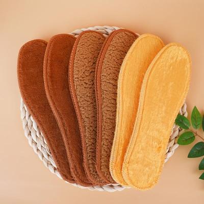 Теплоудерживающие Морозостойкие Утолщенные Зимние Стельки для Профилактики Обморожения Удобные Стельки