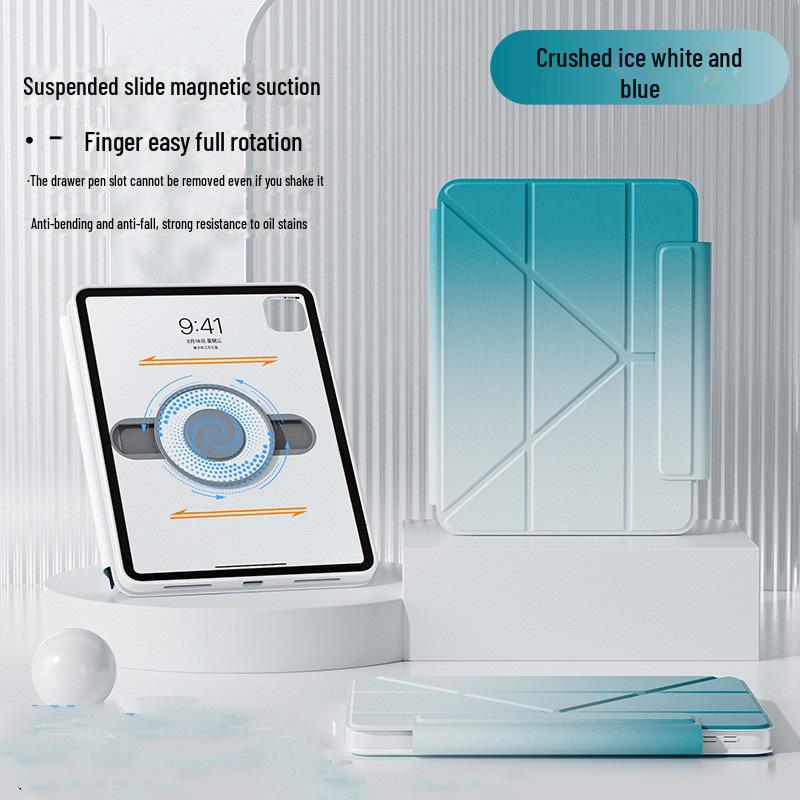 iPad Air 5/4 Slim Protective Cover with Pen Slot - Fits Pro 11" and Apple 10th Gen Tablets