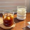 4pcs Caterpillar Glass Cups With Straws High Borosilicate Glass Water Cups Iced Coffee Cups Drinking Glasses For Juice Milk Tea And More Summer Winter