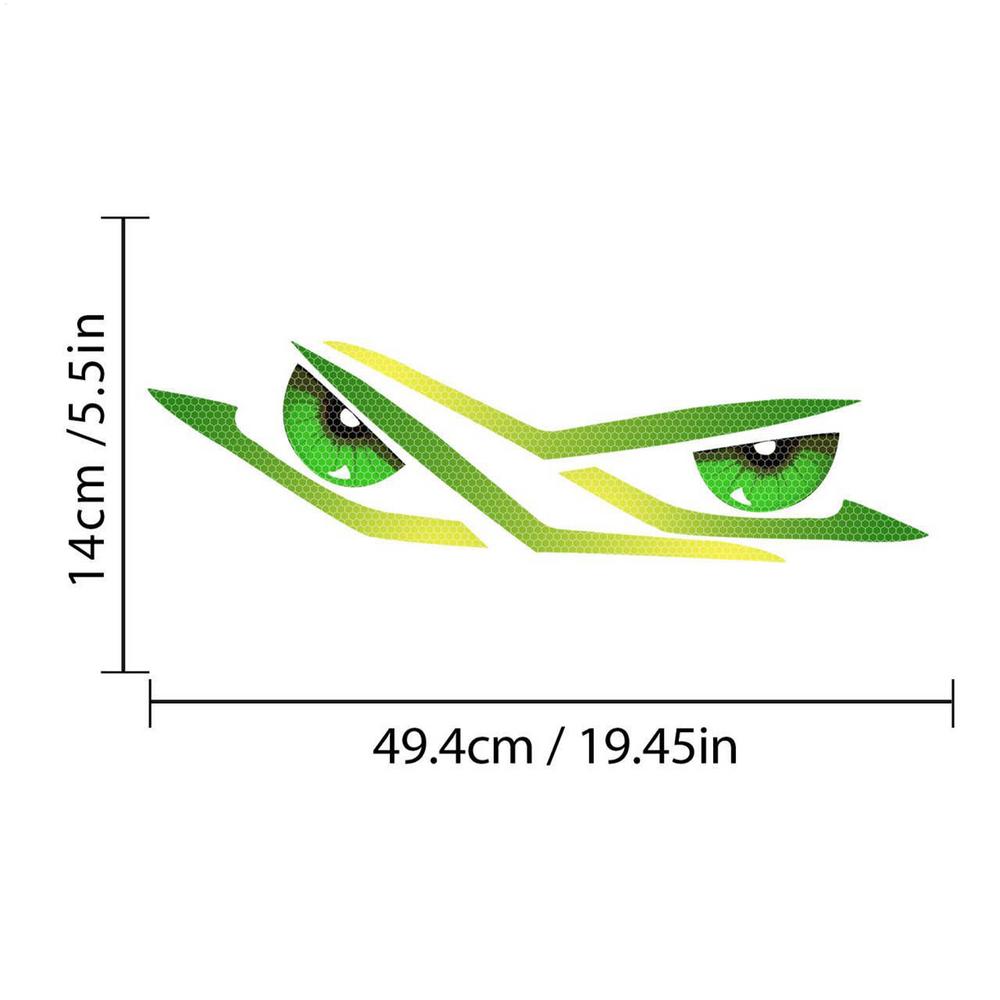 Reflective Stickers For Car Light-Transmitting Car Body Decoration Laptop Decor Decorative Window Clings Vehicle Decorations For