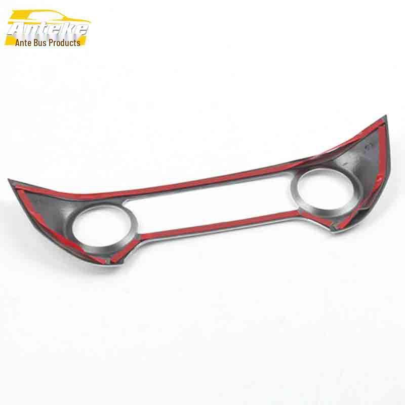 IX25 Lower Console Electroplated Silver Dashboard Button Sequin Trim