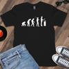 EVOLUTION OF RECORD COLLECTOR T-SHIRT (Album Brand DJ Vinyl LP 7" 12" Single) Unisex T-Shirt