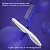 2x Cat Needlle Comb Floating Hair Removal Deshedding Tool Pet Hair Brush Cat/Dog Massage Comb Stainless Steel