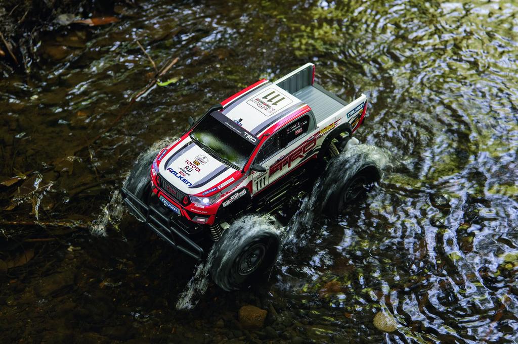 JOZEN DIRTMAX Scale Radio Control Toyota Hilux Revo TRD AXCR 2019 1/18 JRVT118-RD