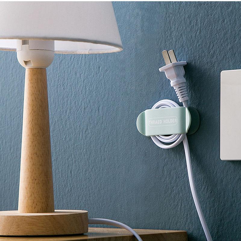 Адаптер для вилки, зажим для провода, фиксирующее устройство, съемный держатель розетки, фиксатор кабеля, фиксатор нити, пластиковая наклейка на стену, универсальный крючок