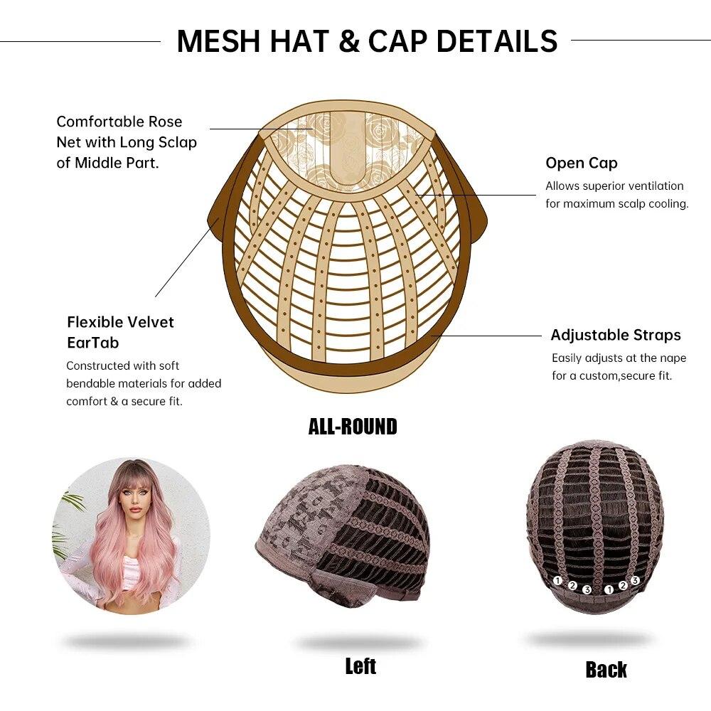 Длинные объемные волнистые синтетические парики, черный, фиолетовый, розовый, омбре, светло-персиковый розовый парик для женщин, повседневная вечеринка, косплей, термостойкий