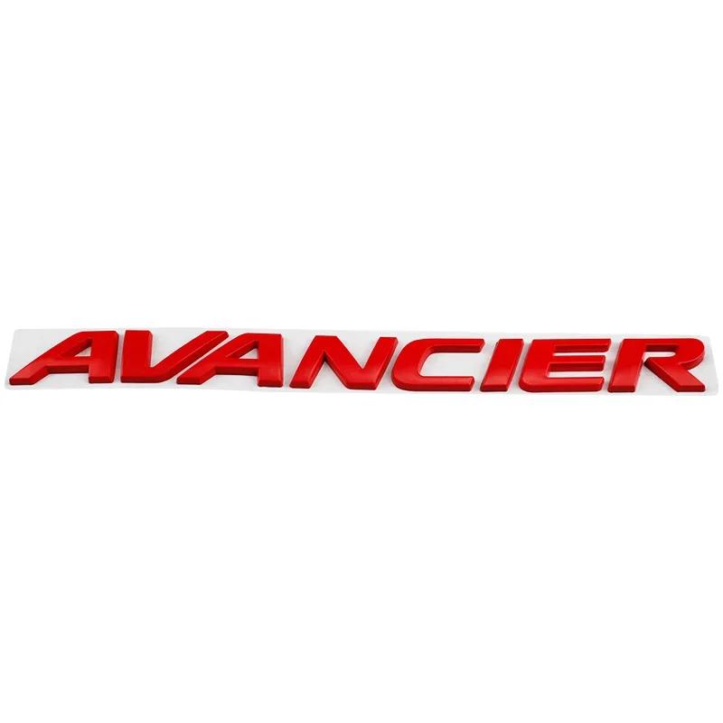 QLN2 Honda Avancier 3D Metal Car Sticker Side Fender Badge Styling Rear Trunk Emblem Decals 2015-2025 Exterior Accessories