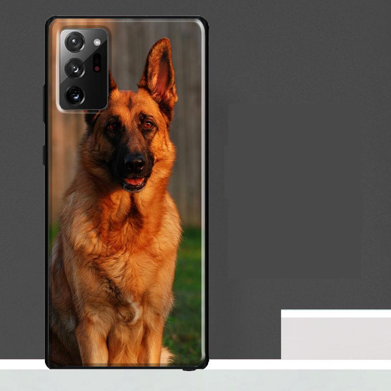Чехол для телефона Samsung Galaxy S25 S24 S23 Ultra S9 S10 S20 S21 S22 Plus S23 FE S25 FE с изображением Немецкой овчарки