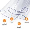 Clear PVC Soft Glass Protective Mat