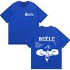 Rapper Beele Borondo 2026 T Shirts Men Fashion Tee Shirt Cotton Double Sided Print Casual Short Sleeve Casual Clothing