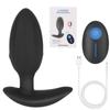Стимулятор клитора и влагалища Секс-игрушки для женщин и мужчин 12 режимов Вибратор Эротический массажер простаты Анальная пробка Анальные пробки Беспроводной пульт дистанционного управления Носимое